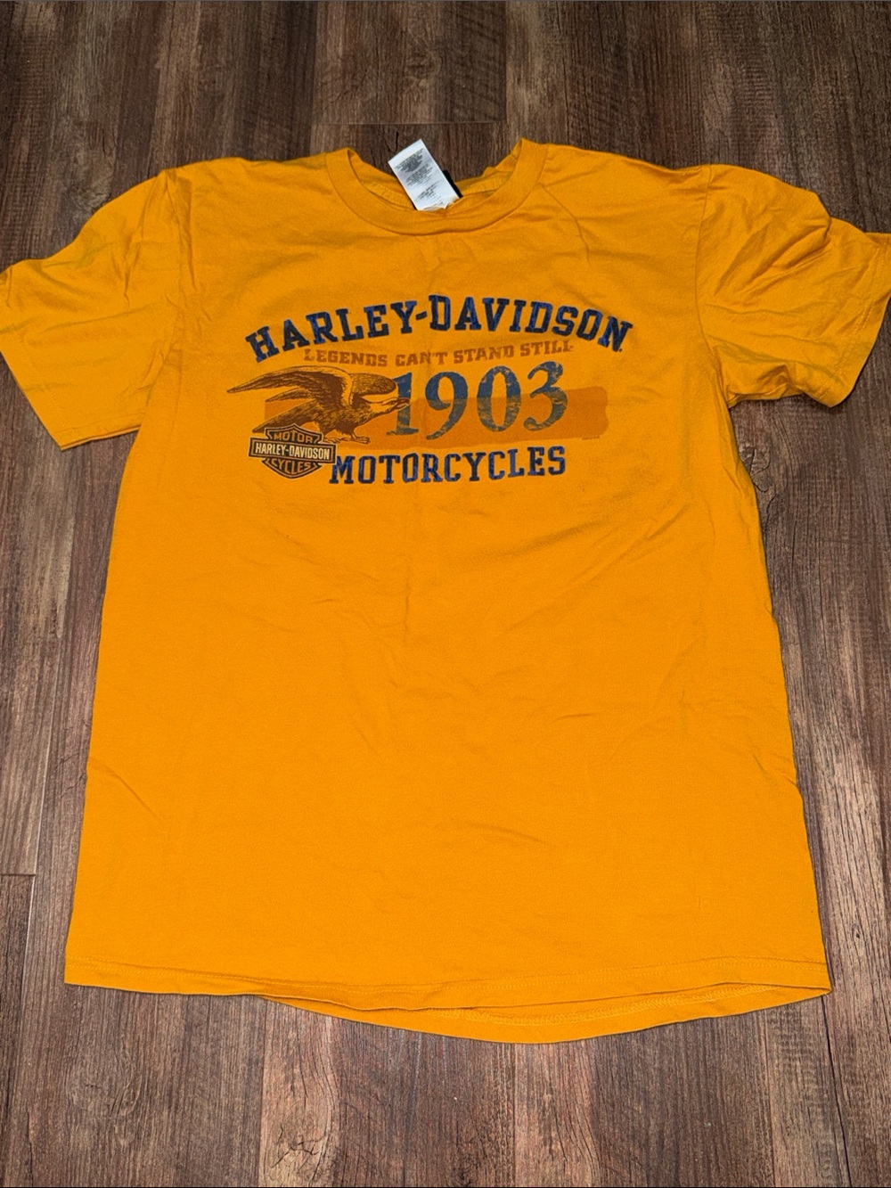Harley Davidson T-Shirt George Washington Potsdam, Germany Size L